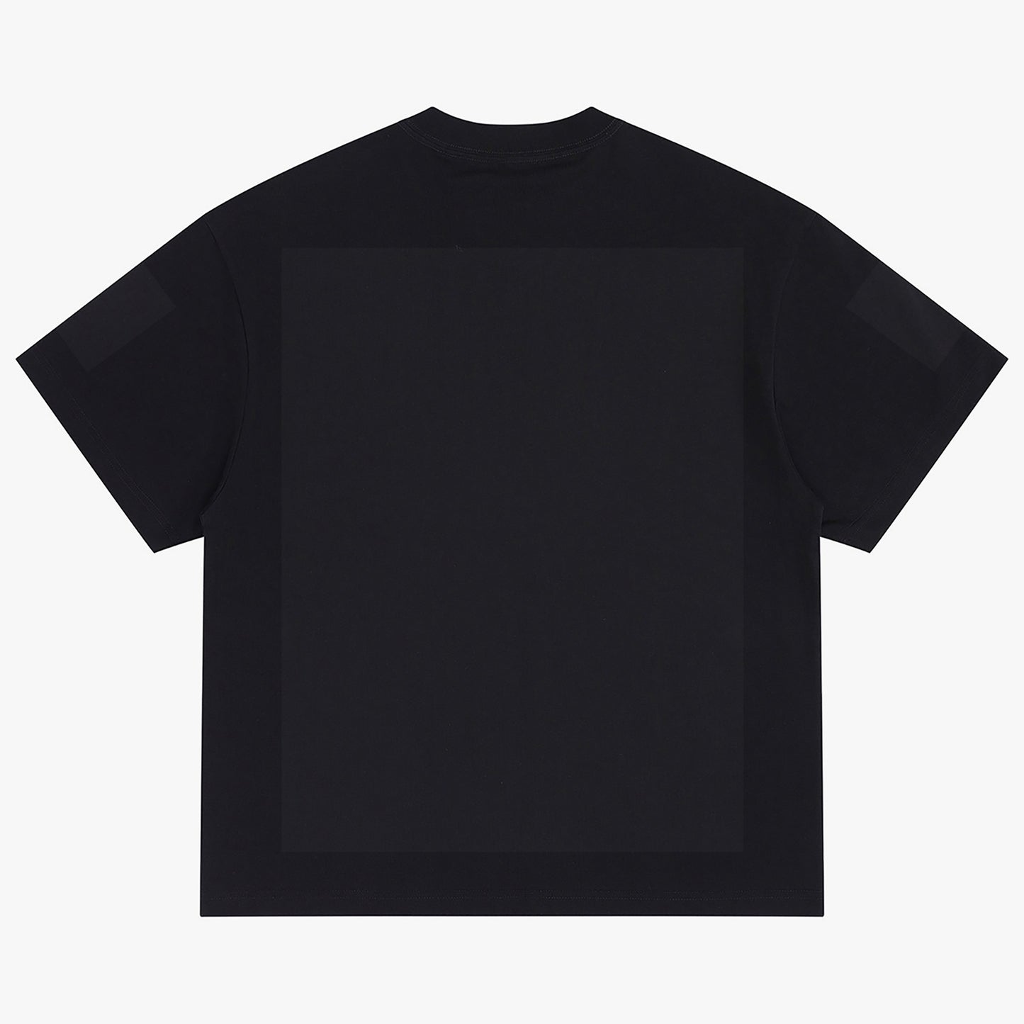 12 Tribes "Dry Bones III" Crew-Neck Oversize T-shirt Black Back