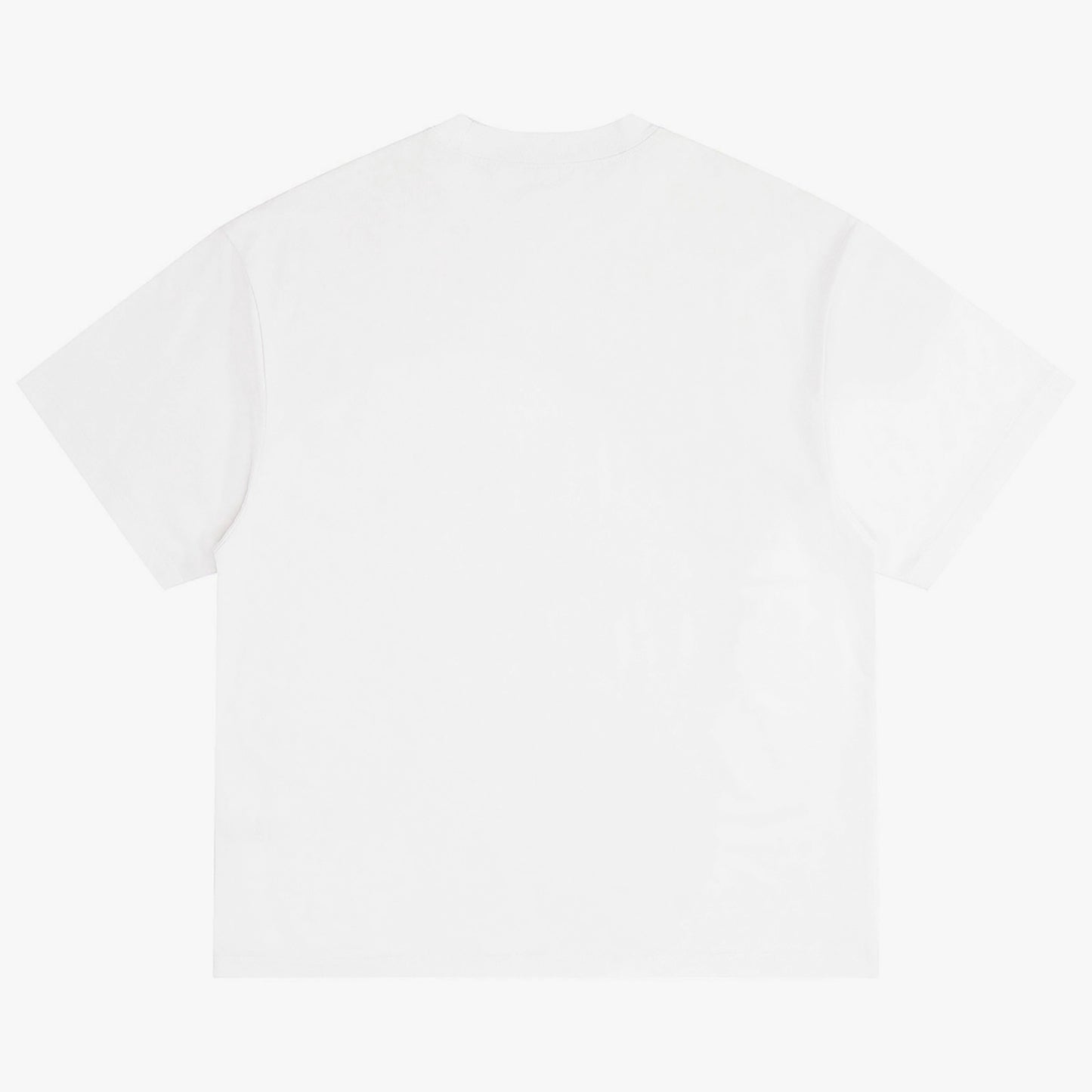 12 Tribes "Dry Bones III" Crew-Neck Oversize T-shirt White Back