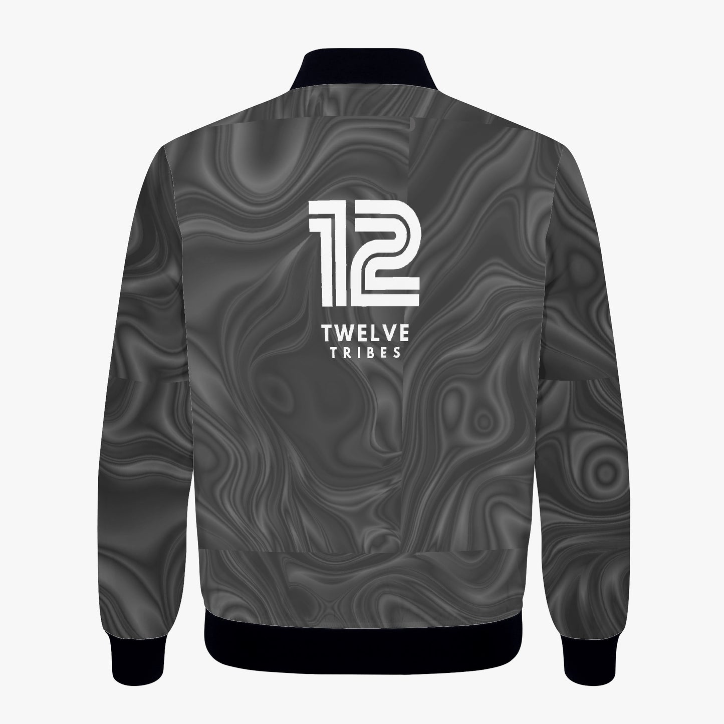 12 Tribes "Living Water" Men's Bomber Jacket Back