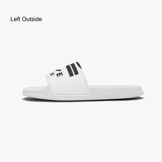 12 Tribes Slippers White Casual Slippers Left Outer