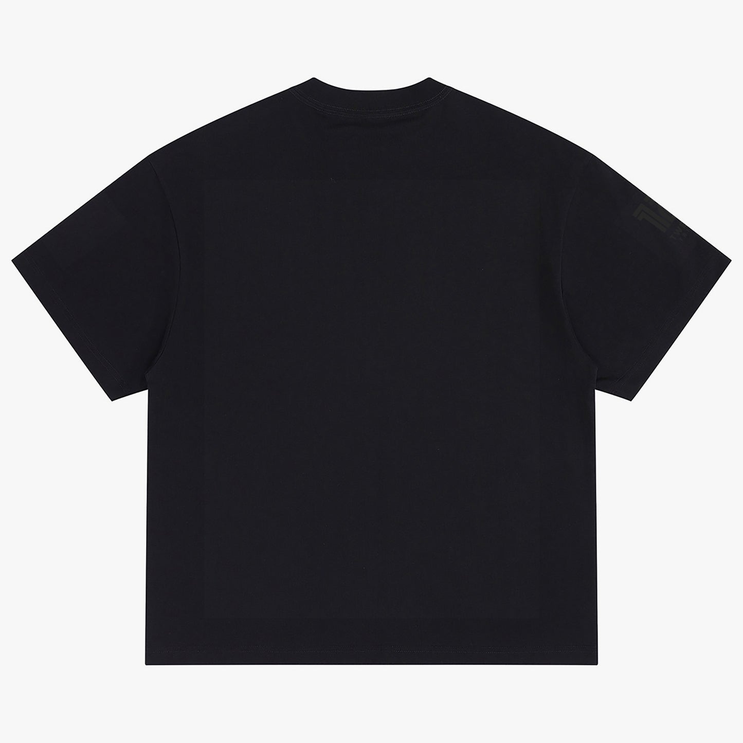 LION OF JUDAH "11" Crew-Neck Oversize T-shirt Black Back