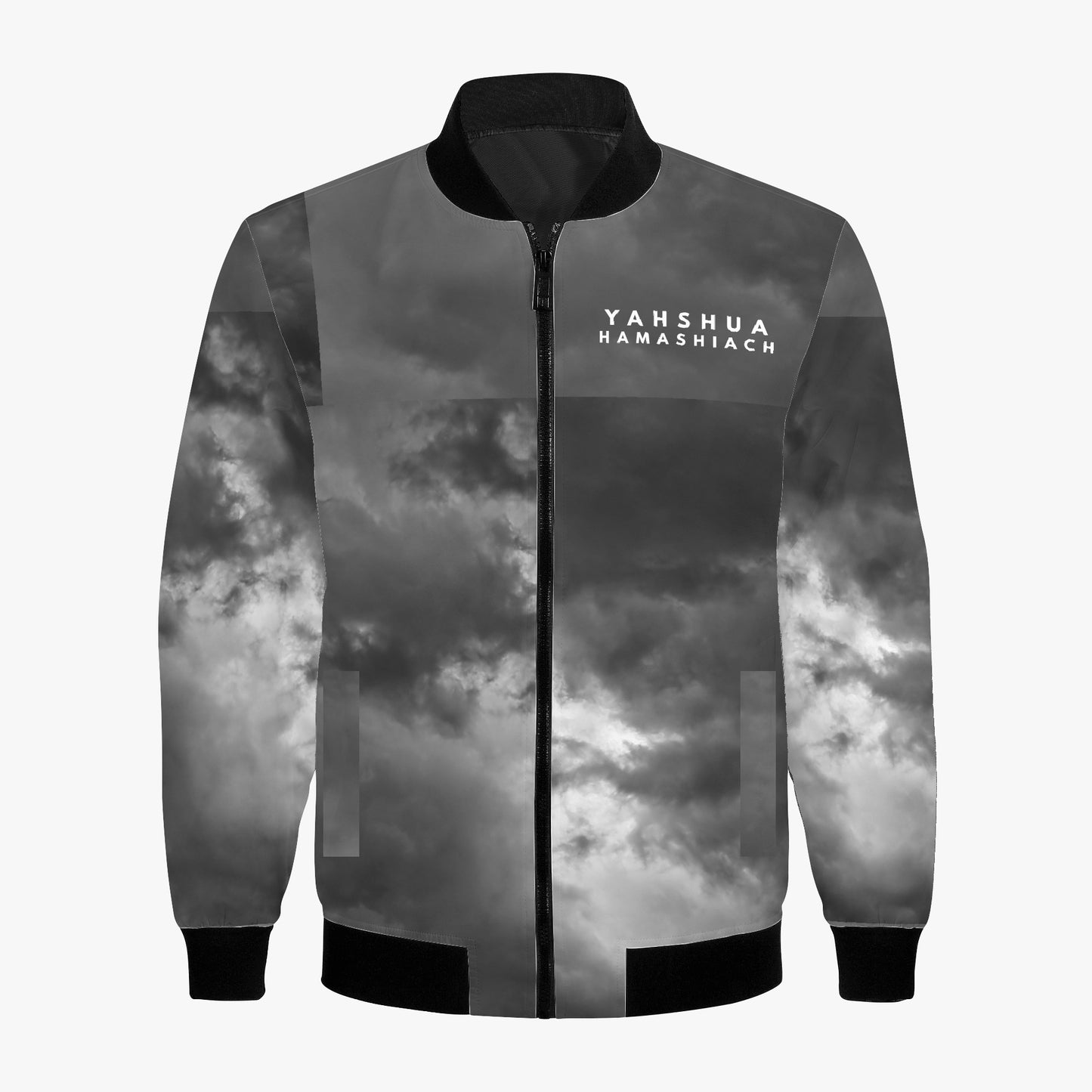 YAHSHUA HAMASHIACH "Ascension" Men's Bomber Jacket Front
