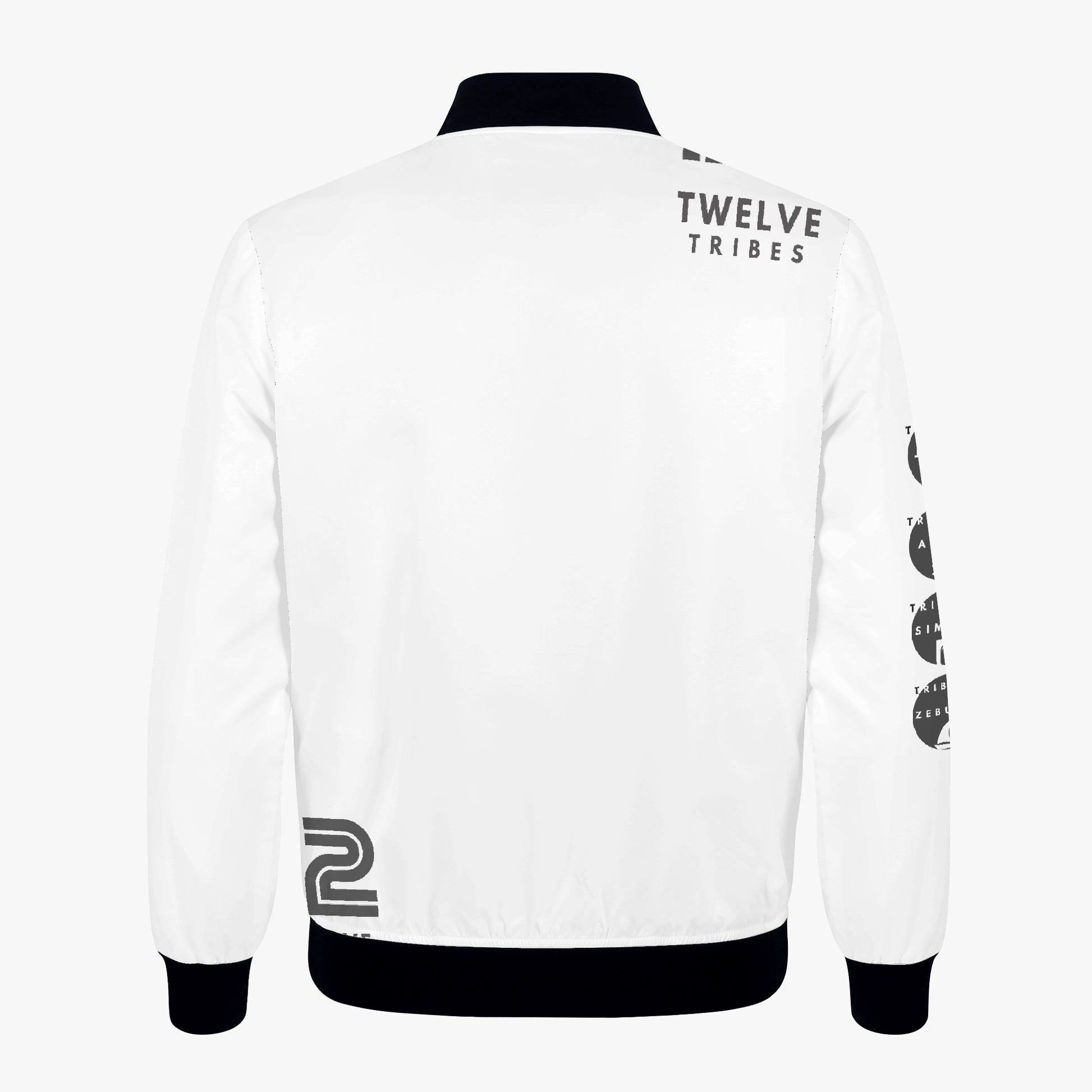 12 Tribes "Aligned" Men's Bomber Jacket Back