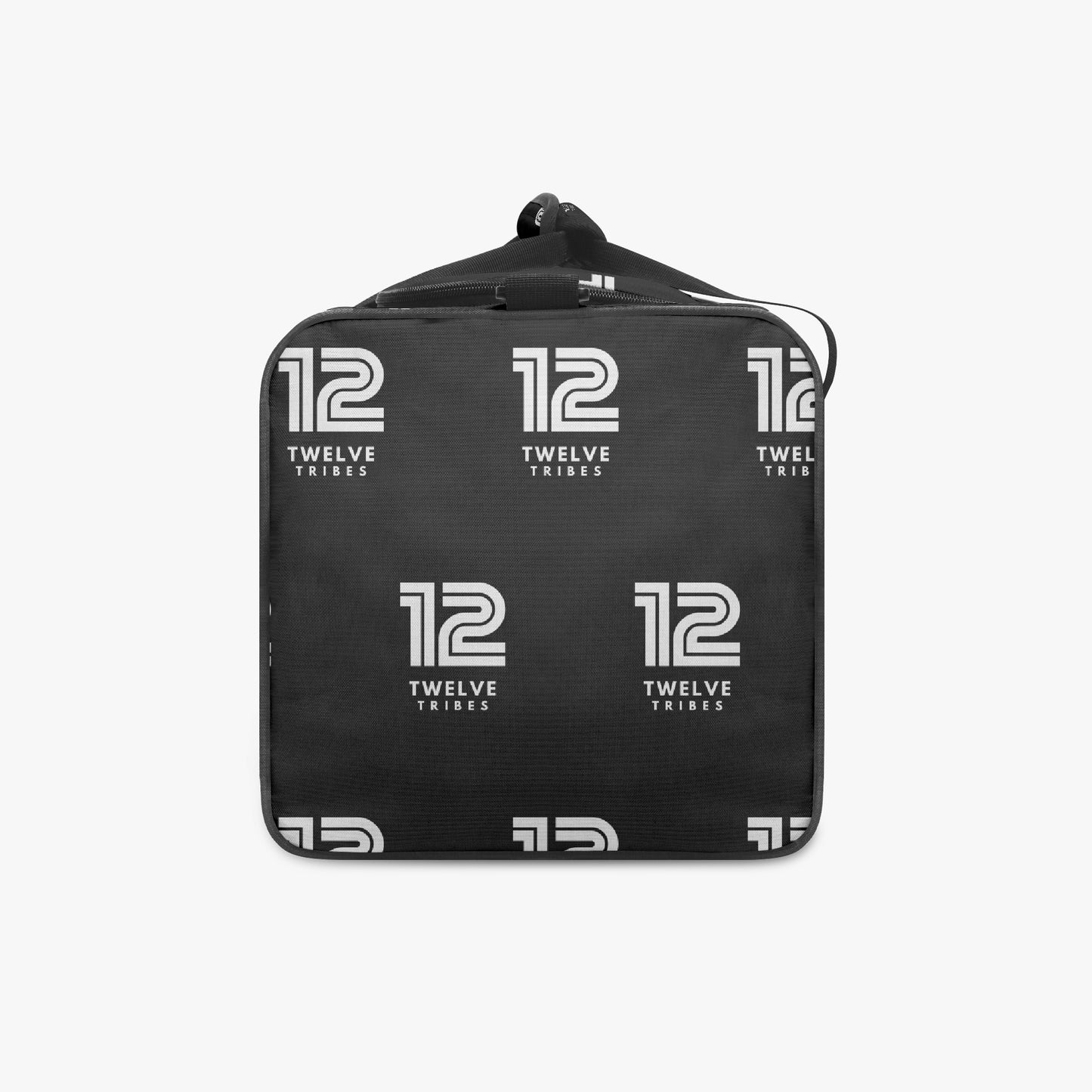 12 Tribes "All Over" Black Duffel Bag Right Side