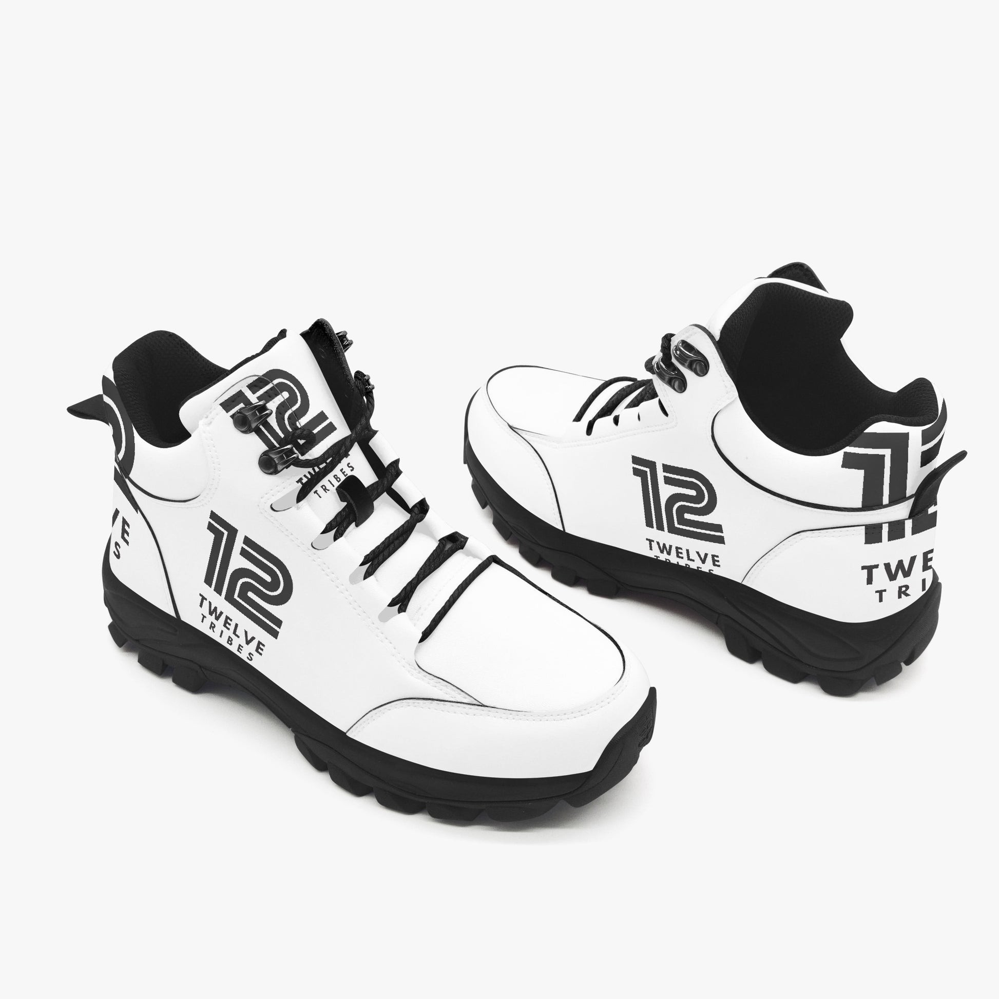 12 Tribes Classic White Boots Flip