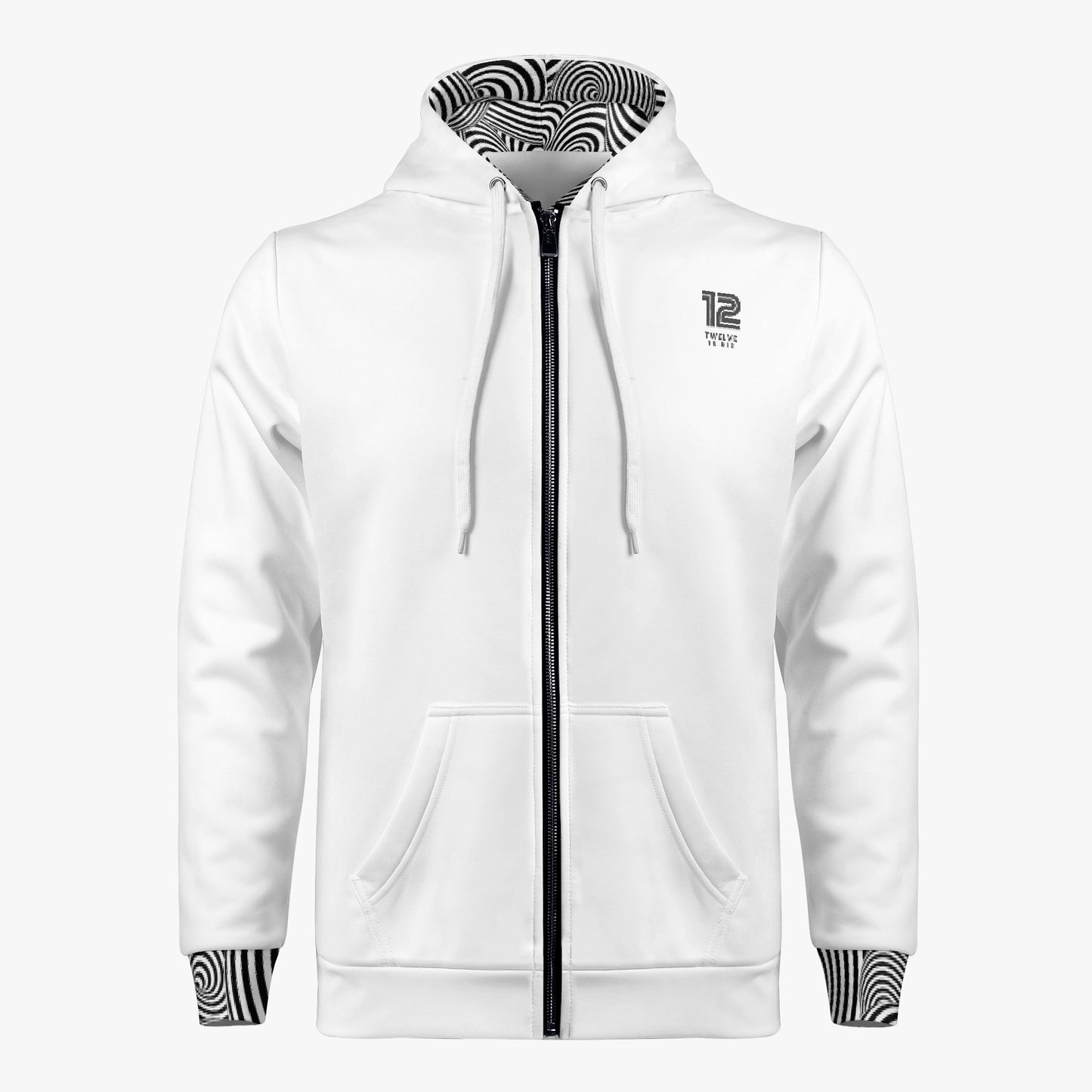 12 Tribes "Expand" Men's AOP Full Zip Up Hoodie