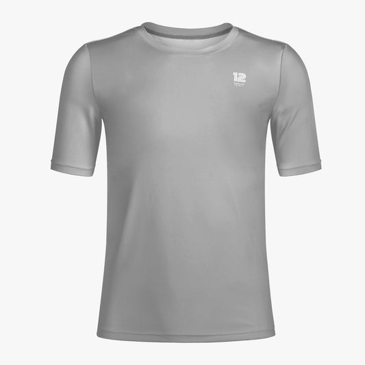 12 Tribes Grey Classic Fit Handmade Men’s T-Shirt