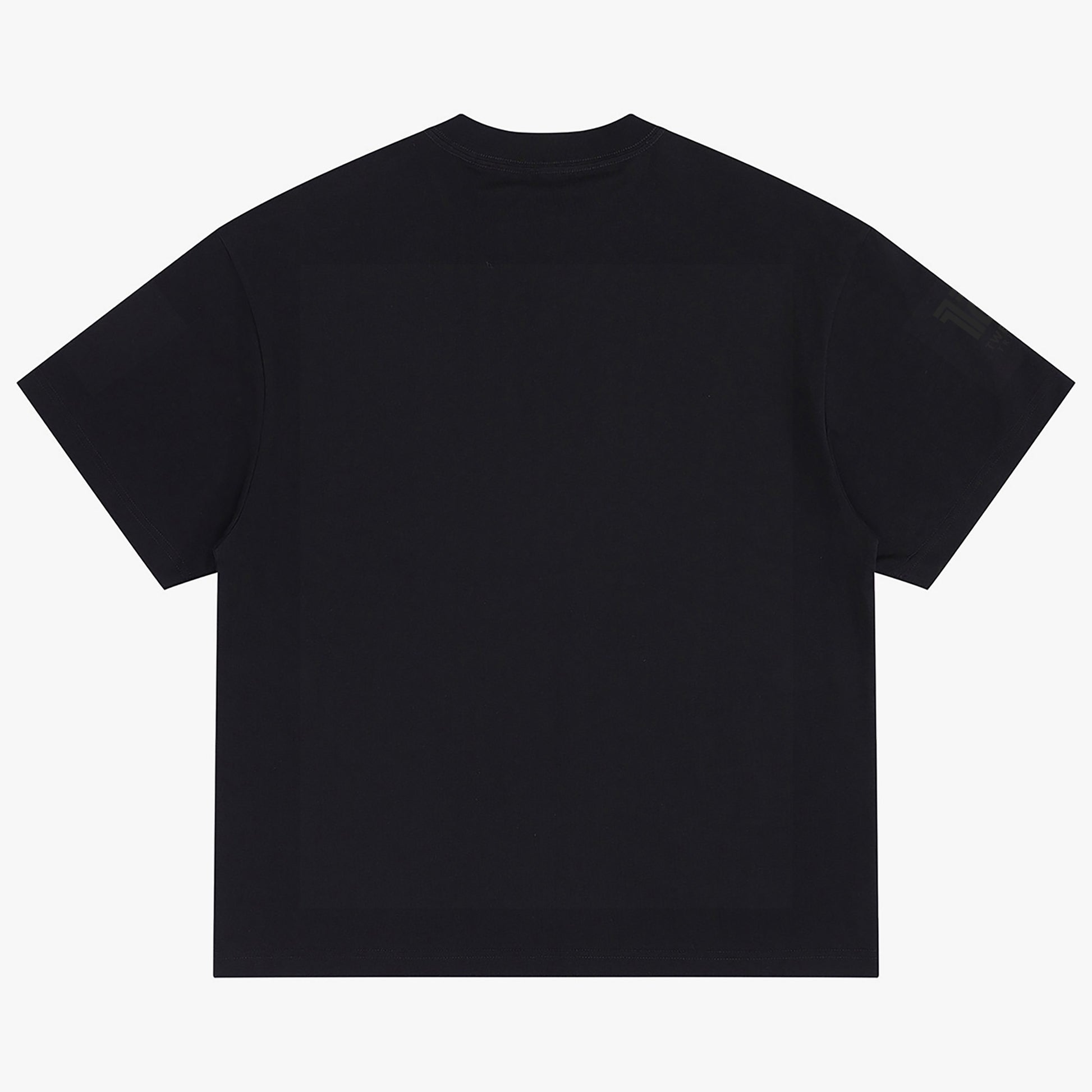 12 Tribes "Living Water" Crew-Neck Oversize T-shirt Black Back