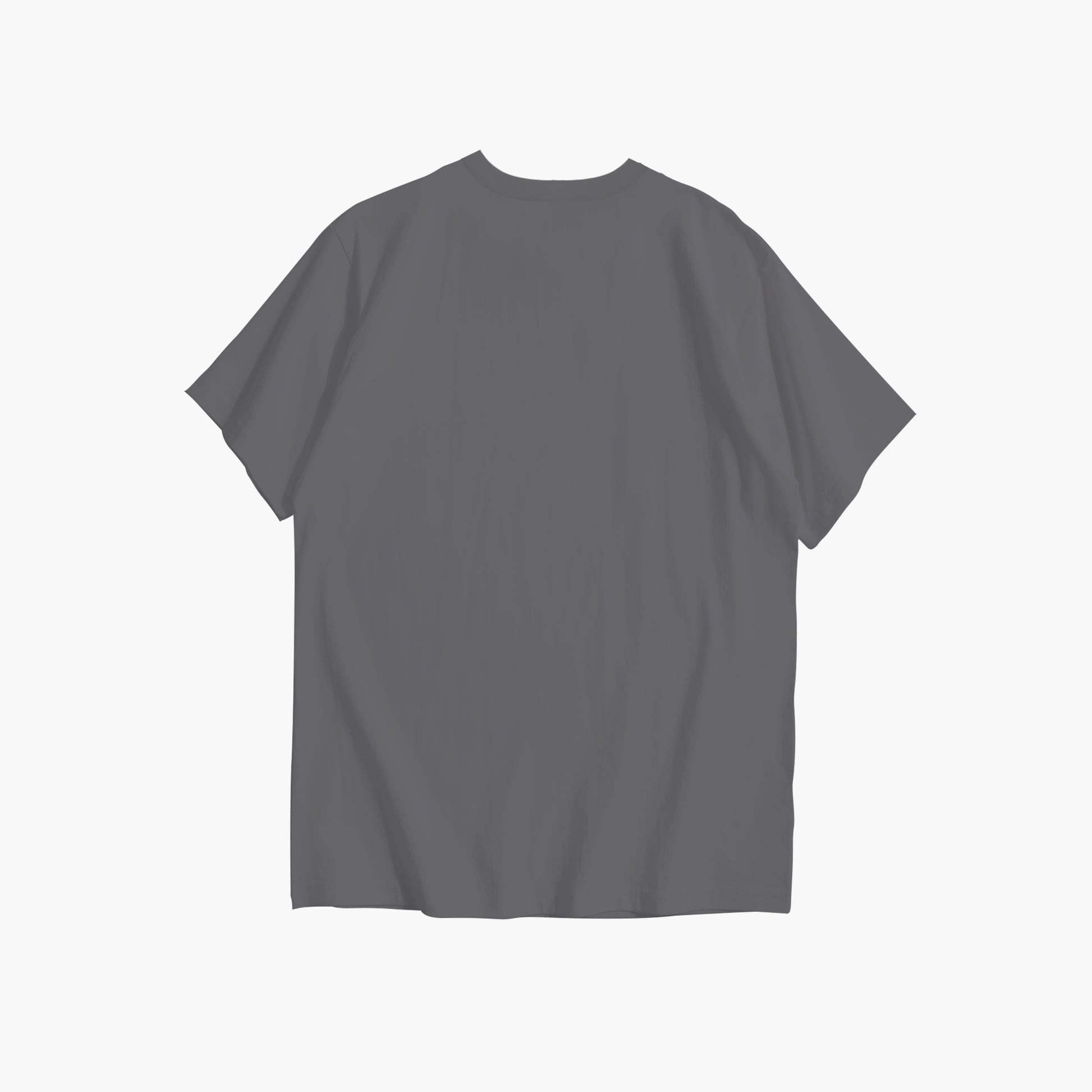 Gray t-shirt on a white background