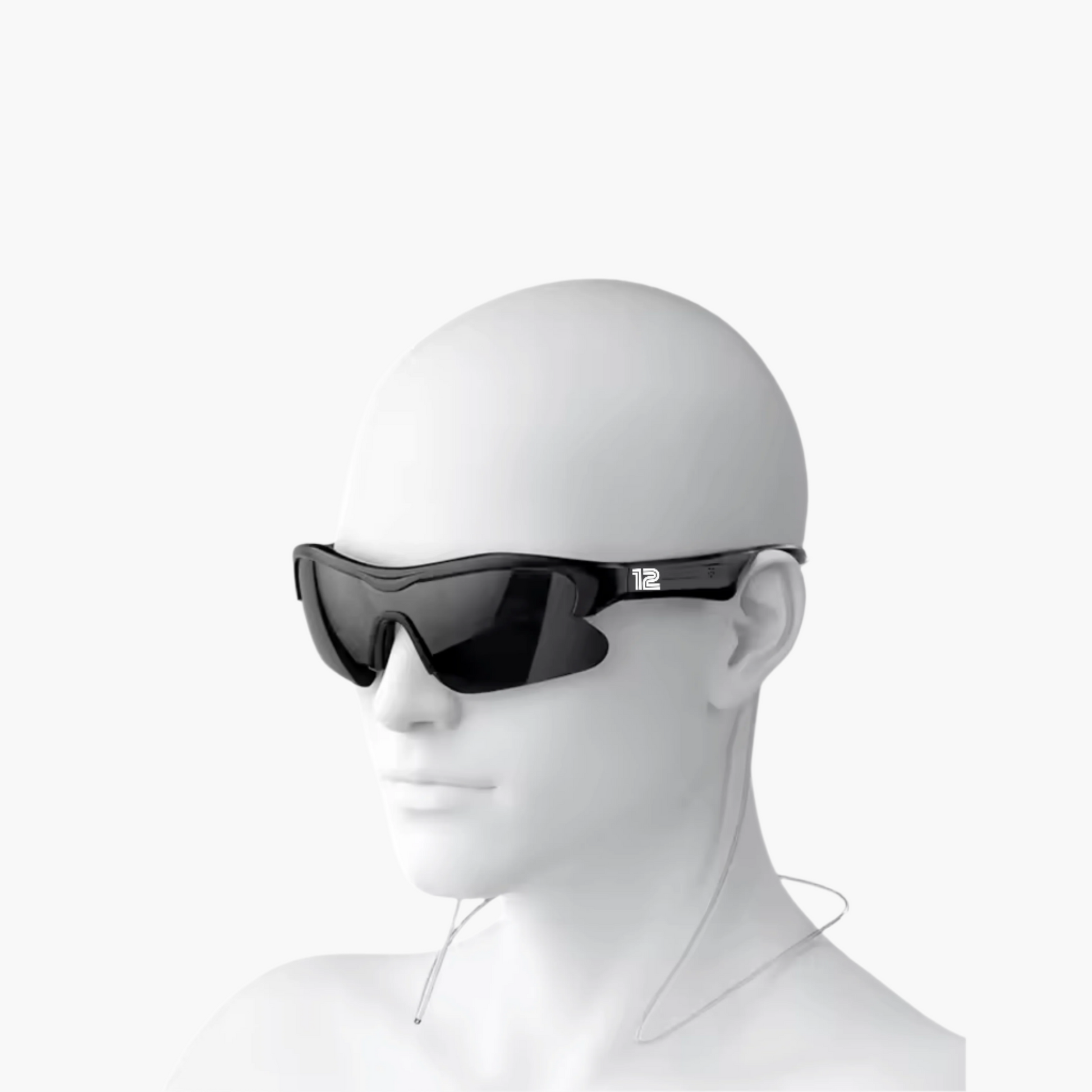 12 Tribes Smart Glasses Sport Black Side 3