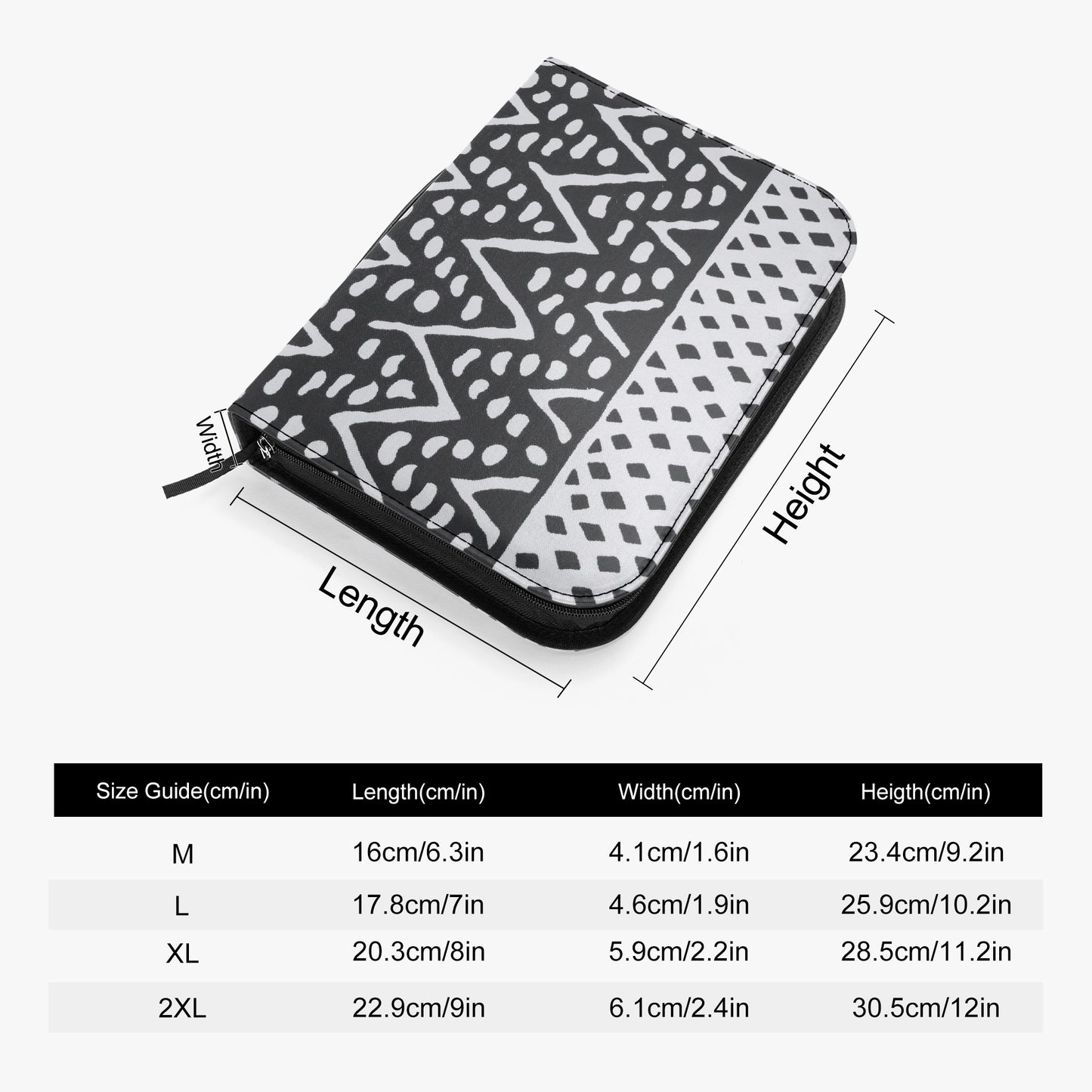 LION OF JUDAH "001" Bible Cover Dimensions