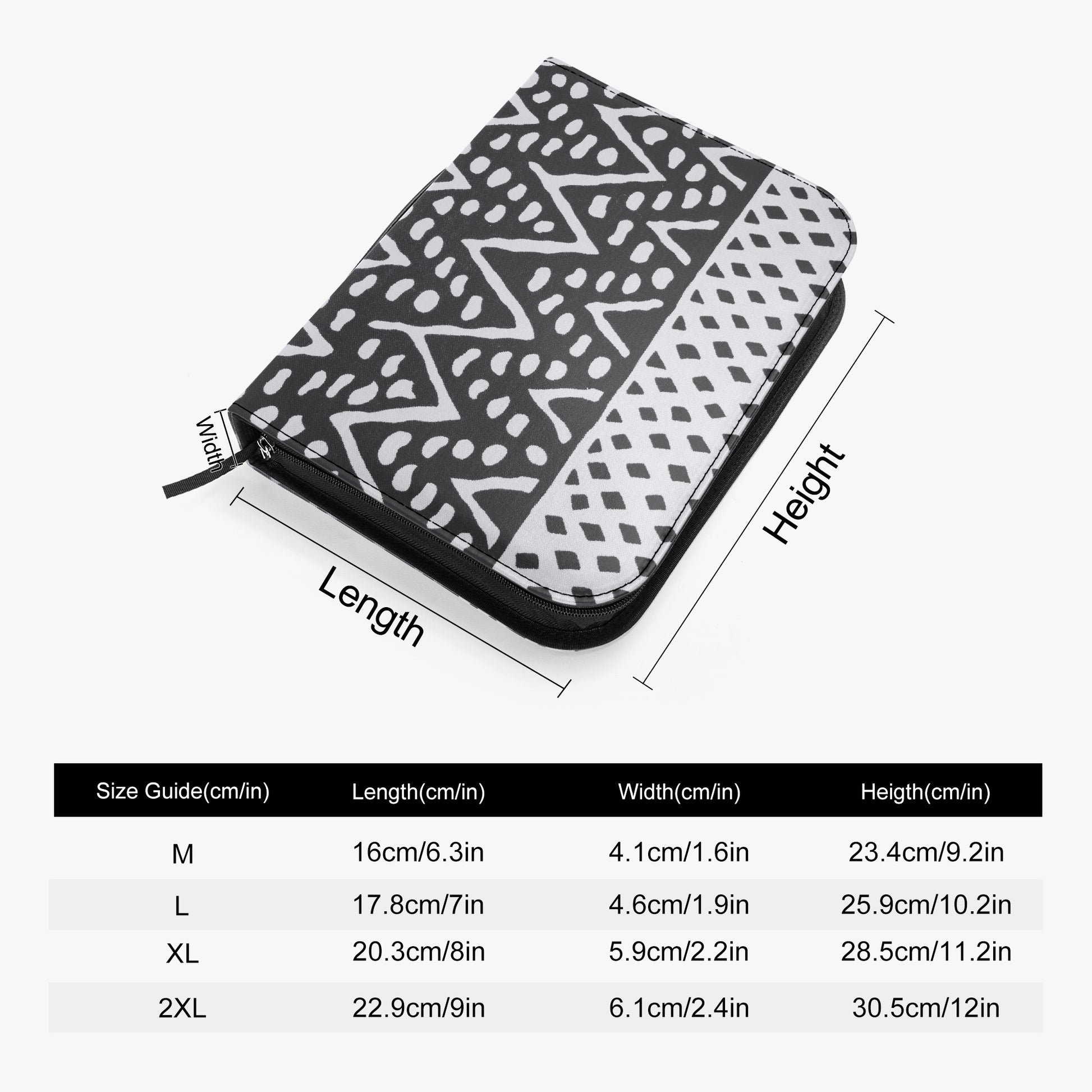 LION OF JUDAH "001" Bible Cover Dimensions