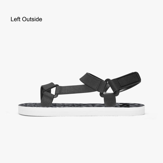 LION OF JUDAH "010"Casual Strappy Sandals Left Outside