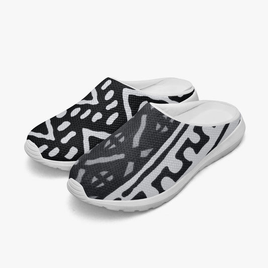 LION OF JUDAH "011" Mesh Non-Woven Slippers Staggered