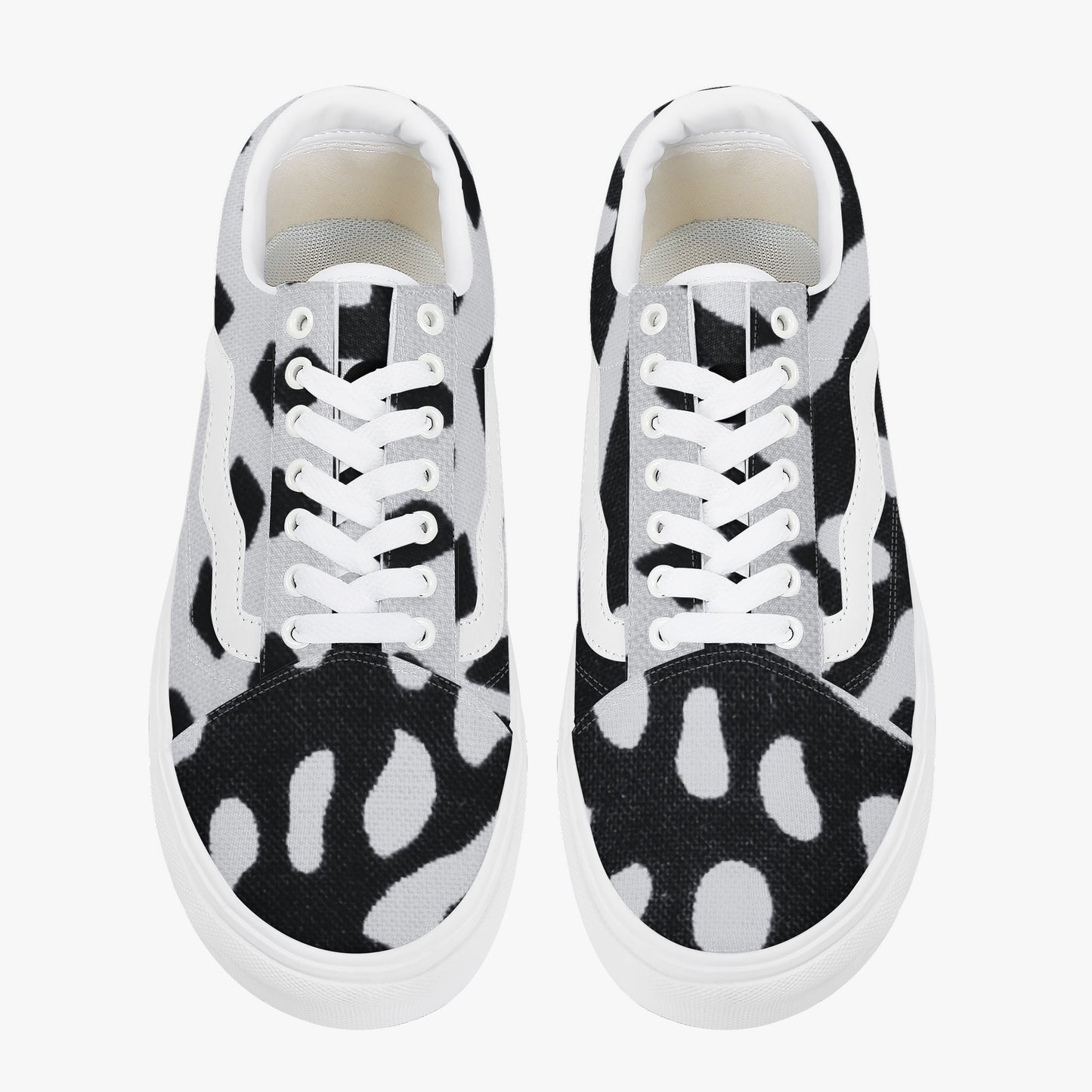 LION OF JUDAH "100" Low-Top Canvas Sneakers Top