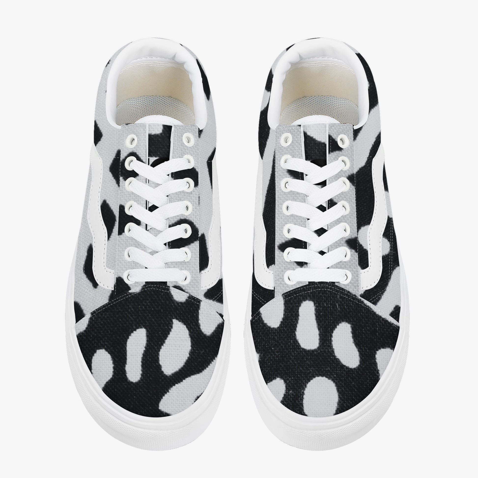 LION OF JUDAH "100" Low-Top Canvas Sneakers Top