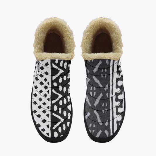 LION OF JUDAH "10101" Casual Cotton-pad Fur Shoes Top Inner
