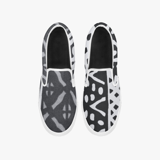 LION OF JUDAH "111" Classic Slip-On Shoes - White Top
