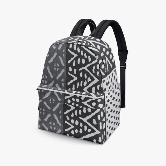 LOIN OF JUDAH "10101" All-over-print Canvas Backpack Tilt
